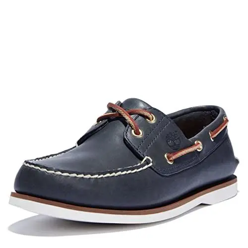 Produktbild: Timberland Classic Boat FTM 2 Eye 74036, Herren Bootschuhe, Grün (Navy-Mar), EU 41 (US 7.5)