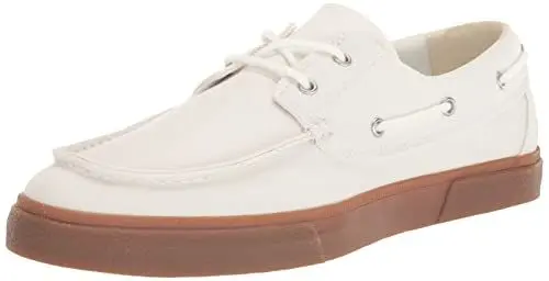 Produktbild: Timberland Herren Union Wharf 2.0 Ek+ 2 Eye Boat Ox Sneaker, weiße Leinwand, 41 EU