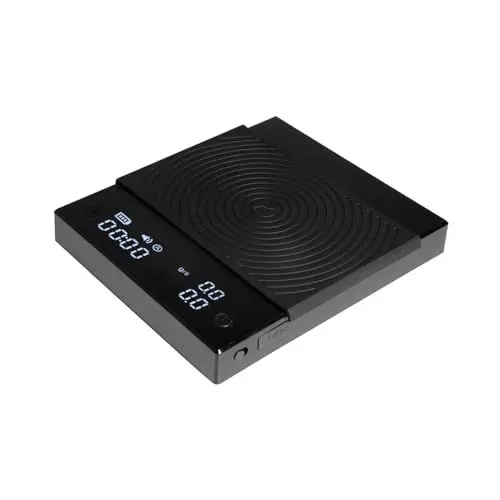 Produktbild: TIMEMORE Black Mirror Basic 2.0 Kaffeewaage Elektronische Espressowaage mit Wasserdurchflussmenge und Timer-Funktion, Freies Umschalten von Unzen/kg Einheiten, Digitalwaage für Küche/Backen/Kochen
