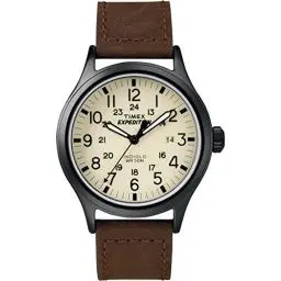 Produktbild: Timex Herren Analog Quarz mit Leder Armband T49963
