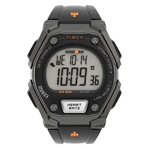 Produktbild: Timex Ironman TW5M49400 Herren-Armbanduhr Classic 43mm Digital Schwarz Resin Armband