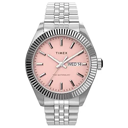Produktbild: Timex Herren Analog Uhr Mit Edelstahl Armband Q Reissue