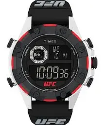 Produktbild: Timex Herren Digital Armbanuhr mit Kautschukband UFC Kick