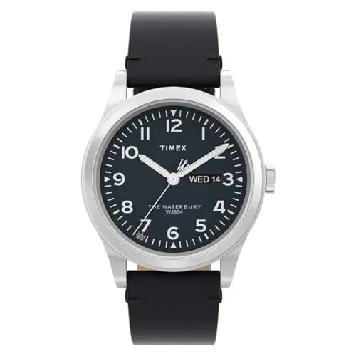 Produktbild: Timex Herren Analog Quarz Armbanuhr Waterbury Traditional