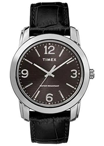 Produktbild: Timex HerrenArmbanduhr Analog Quarz Leder TW2R86600