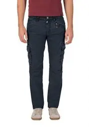 Produktbild: Timezone Herren Hose Regular Ben Cargo, Blau (Dark Night Blue 3115), W33/L34