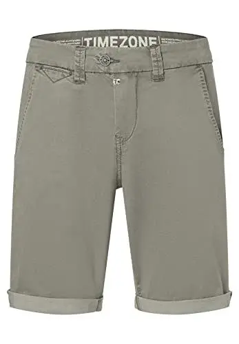 Produktbild: Timezone Herren Slim JannoTZ Short, Military Grey, 30W EU