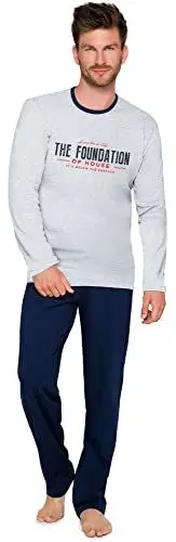 Produktbild: Timone Herren Schlafanzug TITR976/1010/1011 (Muster-F1B, L)