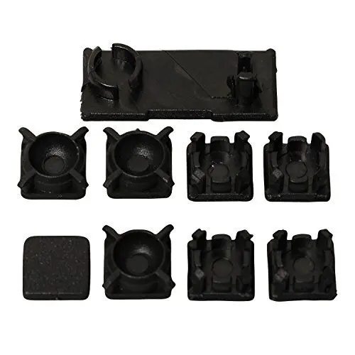 Produktbild: Timorn HDD Swivel Tür Kunststoff Schraube Füße Pad Cover Kit für PS3 Slim Konsole (1set)