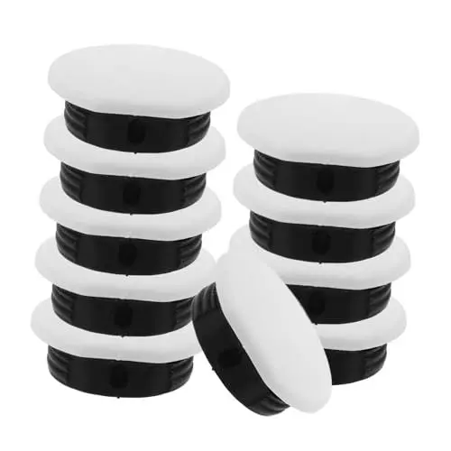 Produktbild: TINEASUR Schrankverbinder-unterstützung 10 Sätze Runde Winkelklammern Rv-klammern Reparaturplatte Für Rv-möbel