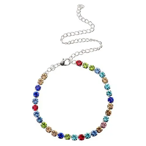 Produktbild: TINEASUR Stilvolle Fußkette Für Frauen Fußkettchen Kette Für Frauen Dekorativer Schmuck Diamant-fußkettchen