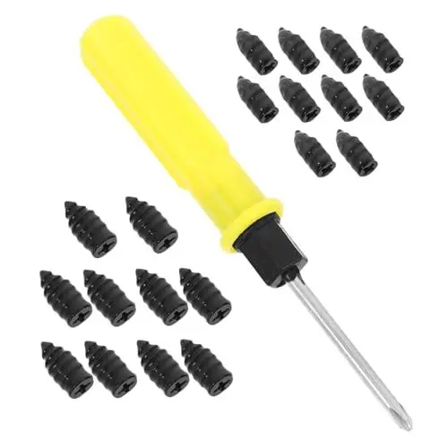 Produktbild: TINEASUR Lastik Tamir Seti 1 Set Autoreifen Reparatur Set Auto Set Auto Reifen Reparatur Nagel Reifen Stecker Set Reifenstopfen Reifen Reparatur Schraube Nagel Vakuum Reifenreparatur Nagel Reifen