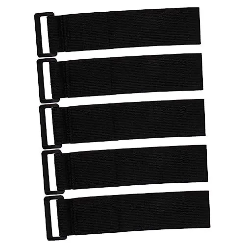 Produktbild: TINEASUR Kabelbinder – 5er-pack Nylon-befestigungsbänder Mit Starkem Klebstoff Zur Organisation