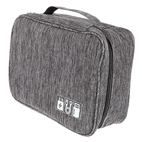 Produktbild: TINEASUR Elektronik-Organizer-Tasche Reise-Kabel-Organizer-Tasche Kompakter Tragbarer Kabel-Organizer