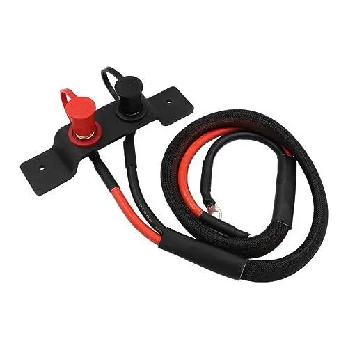 Produktbild: TINEASUR Überbrückungskabel Auto Überbrückungsklemme Autobatterie Starthilfekabel Batterie Starthilfekabel Batteriekabel Zubehör Für Batteriezubehör Autozubehör Batterie Umzugssatz Batterie Post