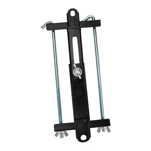 Produktbild: TINEASUR Universal Autobatterie Niederhalter Batterie Lagergestell Autobatterie Halterung Für Autobatterie Unterstützung