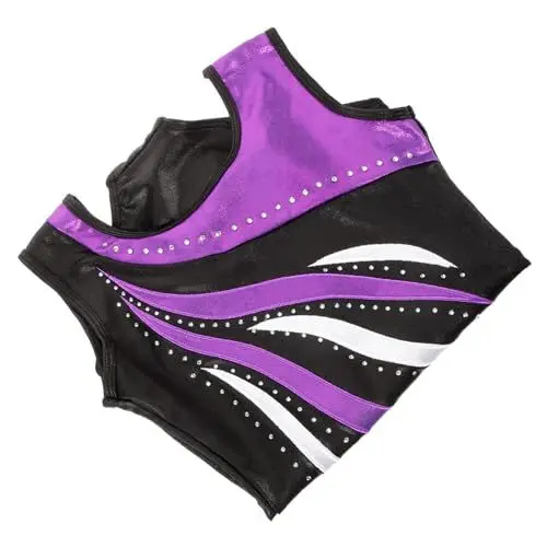 Produktbild: TINEASUR Mädchen Gymnastik Trikot Set Ballett Tanz Outfit Elastische Jungen Und Mädchen Trikots Für