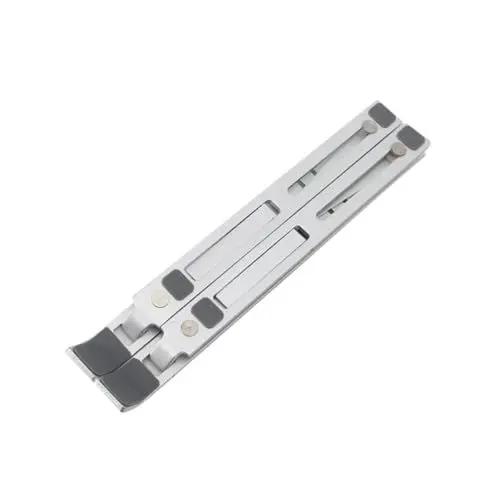 Produktbild: TINEASUR Faltbarer Laptopständer Aus Aluminiumlegierung Verstellbarer Laptopständer Mit Mehrwinkelverstellung Laptophalter Für Büro Küche