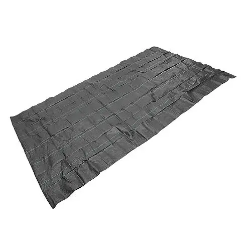 Produktbild: TINEASUR Gartenvlies Unkrautschutzvlies Wasserdurchlässige Garten Unkrautbarriere Landschaftsstoff Bodendecker Für Außenbereich 15 x 10 m