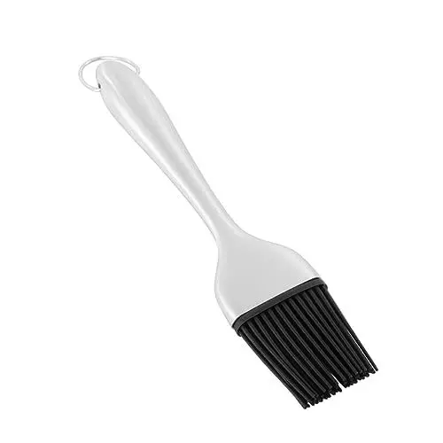 Produktbild: TINEASUR 304 Edelstahl Bbq Pinsel Silikon Grill Für Outdoor Grill Zubehör Kurze Muster Pinsel Für Home Store