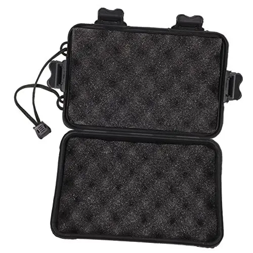 Produktbild: TINEASUR Kasten Stoß- und druckfeste Box Reise-Uhrentasche Toolbox-Organizer außenbereich outdoor storage box Herrenuhren-Organizer Reiseuhrenetuis für Herren Kunststoff|