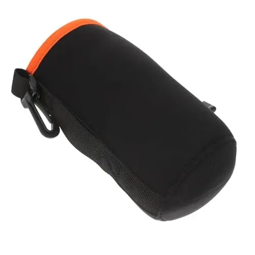 Produktbild: TINEASUR Objektivtasche Für Spiegelreflexkameras wasserdichte Objektivtasche Kameraobjektivabdeckung Kameraobjektive Objektivbehälter DSLR-Kamera-objektivschutz Neopren-objektivbeutel Black