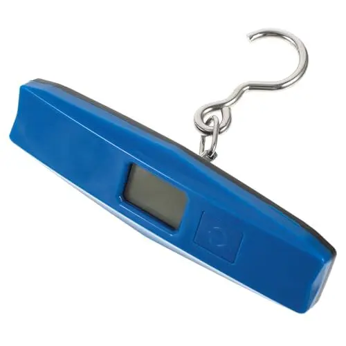 Produktbild: TINEASUR Digitale Gepäckwaage Lcd-bildschirm 50 Kg Tragkraft T-typ Handgezogener Haken Für Reisen Und Den Einsatz Im Freien