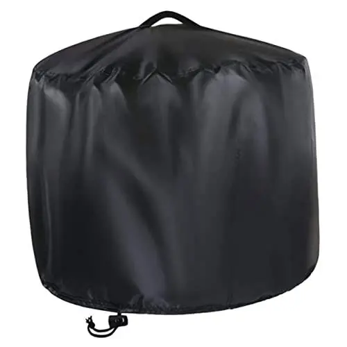 Produktbild: TINEASUR Feuerstelle Abdeckung Outdoor Bbq Herd Haube Runde Feuer Protector Wetterfeste Wind Schutz