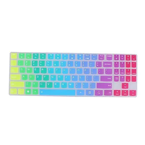 Produktbild: TINEASUR 15 6 Zoll Tastaturfolie Laptop-Tastaturabdeckungen Silikon-Schutzhülle Langlebig Leicht zu reinigen Passend für R720