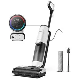 Produktbild: Tineco Floor ONE S5 STEAM Smart Nass-Trocken-Staubsauger, Nass Trockensauger mit LED Anzeige iLoop Selbstreinigung Wischsauger Dampfreiniger für Hartböden, Klebrige Verschmutzungen