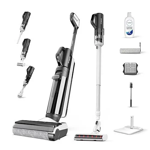 Produktbild: Tineco Floor One S5 Combo Power KIT Smart Nass Trockensauger mit iLoop Technologie 5-in-1, Ultraleise für Tierhaare, Harte Böden, LED Display, Wi- Fi, App