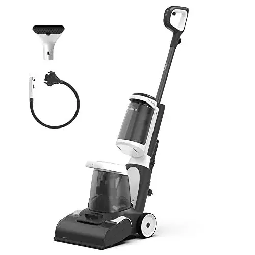 Produktbild: Tineco iCARPET Polster- und Teppichreinigungsgerät mit abnehmbarem Flecken-Reinigungsgerät, Schnelle Trocknung, 130AW Saugkraft, leicht, tragbar, LED-Anzeige