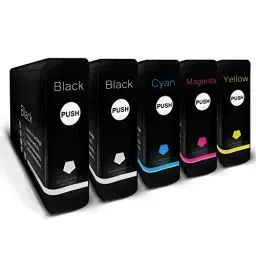 Produktbild: Tinten, Druckerpatronen kompatibel für Epson Workforce Pro WF-5620DWF, 5er T7891-4 BK C M Y Drucker, Druckerpatronen im 5er Kombi Set