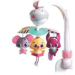 Produktbild: Tiny Love Take Along Mobile, 3-in-1 Musik Mobile Baby Elektrisch, 0+ Monate, Mobile Babybett, Mobile mit Musik, 3 Verbindungsstücken, 5 Melodien, 30 Minuten Kontinuierliche Musik, Tiny Princess Tales