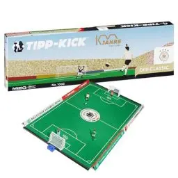 Produktbild: TIPP-KICK DFB Classic Spiel – 100 Jahre DFB Sonderedition Fussball Set mit Kickern & Torhütern im Heim- & Auswärtstrikot der dt. Nationalmannschaft