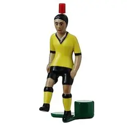 Produktbild: TIPP-KICK Kicker Classic I Original Spieler für Groß & Klein I Spielspaß mit der Fußball-Figur Spiel I Zubehör I Trikot Gelb