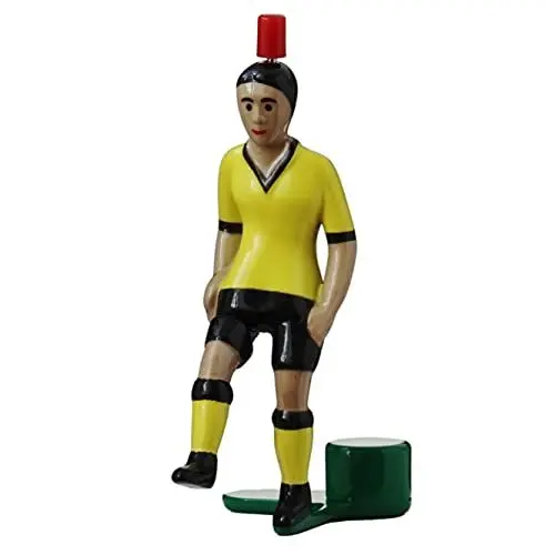 Produktbild: TIPP-KICK Kicker Classic I Original Spieler für Groß & Klein I Spielspaß mit der Fußball-Figur Spiel I Zubehör I Trikot Gelb