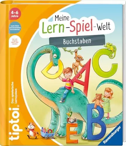 Produktbild: tiptoi® Meine Lern-Spiel-Welt - Buchstaben, Buch für Kinder ab 4 Jahre zum ABC lernen