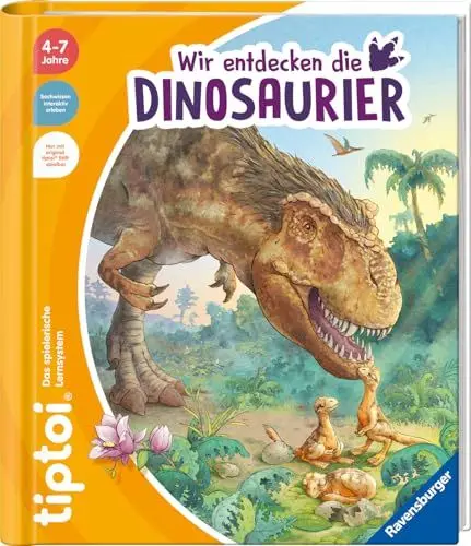 Produktbild: tiptoi® Wir entdecken die Dinosaurier, Dinosaurier-Buch ab 4 Jahre