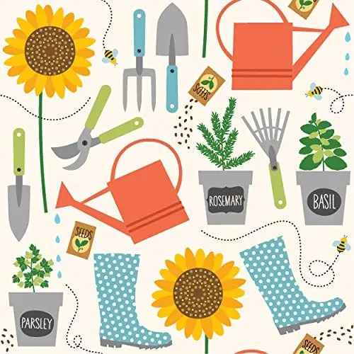 Produktbild: Tischdeko 20 Stück Serviette Cocktail Bunte Gartenarbeit Frühling