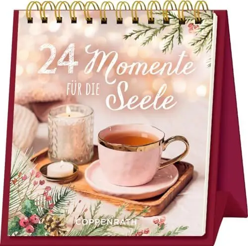 Produktbild: Tischkalender: 24 Momente für die Seele