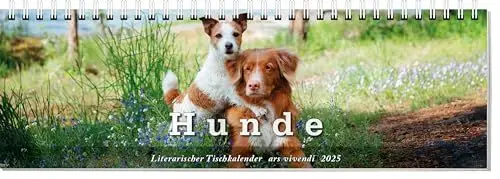 Produktbild: Tischkalender Hunde 2025: Hundezauber 2025: Tischkalender für Tierliebhaber – Woche für Woche treue Begleiter und bezaubernde Bilder mit unserem Hunde-Tischkalender!