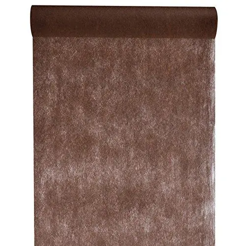Produktbild: Tischläufer Dekostoff Vlies 30 cm x 10 m braun