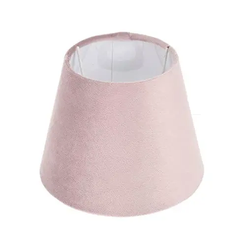 Produktbild: Tischleuchte Lampenschirm Stoff E27 E14 Tischlampe Hängelampe Schreibtischlampe Ersatzschirm Samt Stoffschirm Lampe Ersatz Standleuchte Wandlampe Lampenschirm Dekoration