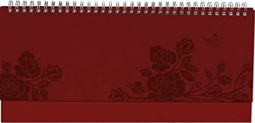 Produktbild: Tisch-Querkalender Nature Line Flower 2024 - Tisch-Kalender - Büro-Kalender quer 29,7x13,5 cm - 1 Woche 2 Seiten - Umwelt-Kalender - mit Hardcover