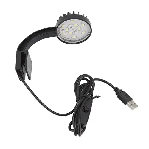 Produktbild: TITA-DONG LED-Aquariumleuchte, Multifunktions-Aquariumleuchte, Zum Aufstecken, Energie Sparen, Vollspektrum-LED-Licht-Aquariumlampe für Riffkorallen, Wasserpflanzen und Fischhaltung