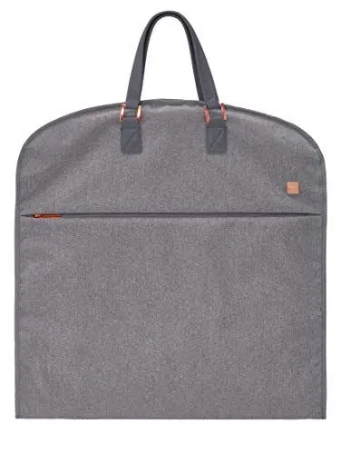 Produktbild: TITAN Kleidertasche mit separatem Wäschefach + Hängevorrichtung, Gepäck Serie BARBARA: Exklusive Garment Bag im eleganten Look, 383301-04, 61 cm, 3,5 Liter, grey (grau)