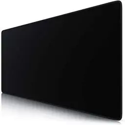 Produktbild: TITANWOLF - XXL Mauspad komplett Schwarz Speed Gaming 900 x 400mm - XXL Mousepad - Tischunterlage Large Size - verbessert Präzision & Geschwindigkeit - Stabiler Halt auf glatten Oberflächen