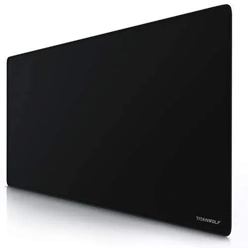 Produktbild: Titanwolf- Übergröße Mauspad Gaming Titanwolf 1200x600mm XXXL Mousepad groß mit Motiv Tischunterlage Large Size - verbessert Präzision und Geschwindigkeit XXL z.B. für Logitech Maus und Tastatur