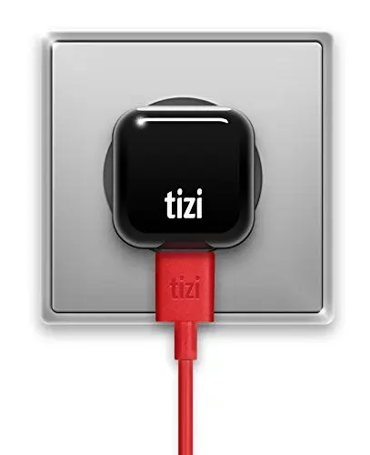Produktbild: tizi Tankstelle mini - 5W (1A) superkleines, ultrakompaktes, flaches Reise-USB Netzteil universell für alle USB-Geräte